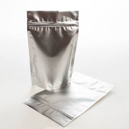 Stazakken Zilver 8x5x13cm | 28 gram (100 stuks) [ZBGM1S]