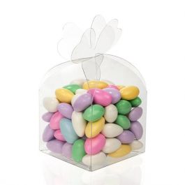 Plastic Doosjes met Klavervorm bovenzijde 7x7x6cm (25 stuks) [FS278]