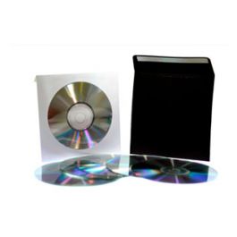 Papieren CD-DVD hoesje 12,5x12,5cm (50 stuks) [CDS1]