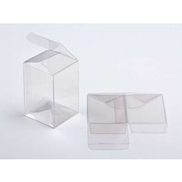 Plastic Doosjes 10,2x10,2x15,2cm Autolock Bodem (25 stuks) [PLB138]