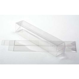 Plastic Doosjes 7,6x7,6x30,5cm Autolock Bodem (25 stuks) [PLB90]