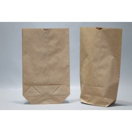 Kruisbodem Zakken Kraft (inhoud 2,5kg) 22,5x37cm - 1 laags 70 grs [100 stuks) [PAK2217]