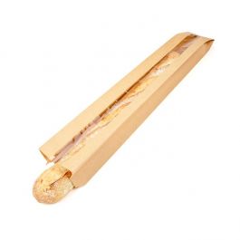 Kraft Zijvouw Zakken 8,9x6,4x63,5 cm (100 Stuks) [KBB2]