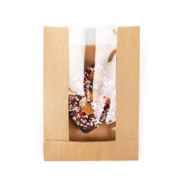 Kraft Zijvouwzakken 11x2,9x15,2 cm (100 Stuks) [KBB7]