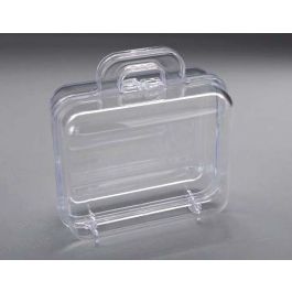 Plastic transparante Koffer (25 stuks) [PEP-0211068]