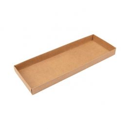 Kartonnen Bodem Doosjes kraft 10,8x2,5x30,5 cm (25 Stuks) [KR11]