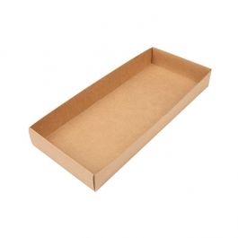 Kartonnen Bodem Doosjes kraft 12,7x3,8x30,5 cm (25 Stuks) [KR12]