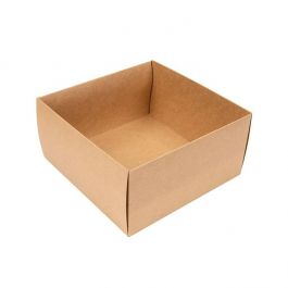Kartonnen Bodem Doosjes kraft 15,2x7,6x15,2 cm (25 Stuks) [KR14]