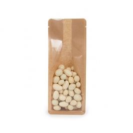 Blokbodemzakken kraft 8.9x7x22.9 cm (100 stuks) [BB2K]