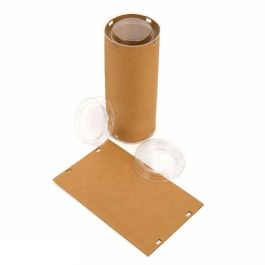Luxe geschenkdoosjes (rond) 6.4 x 6.4 x 15.4cm (25 stuks) [KTRS26]