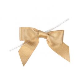 Strikken Voorgestrikt Gemetalliseerd Taupe 8,9 cm (25 Stuks) [MBOWT]