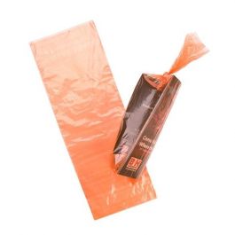 Plastic Zakken Oranje 19,1x53,3cm voor Mailings (100 stuks) [NPB3O]