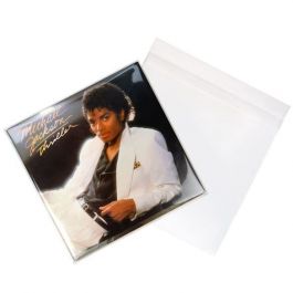 Buitenhoezen voor 12 inch Dubbelalbums 32,7x31,6 + 3,9cm 75 micron (gelamineerd 75 micron) (100 stuks) [BLPD3]