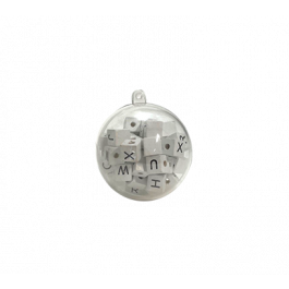 Plastic Bal transparant 5cm (25 stuks) [PEP-1002050]