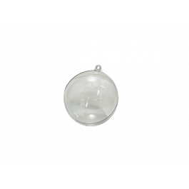Plastic Bal transparant 7cm (25 stuks) [PEP-1002073]