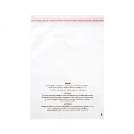 Plastic Zakken met Verstikkingswaarschuwing 22,9x30,5cm Hersluitbaar (100 stuks) [PFW1912]