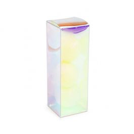 Plastic Doosjes 5,1x5,1x15,2 cm met Autolock Bodem Iridescent (25 stuks) [PLB137I]