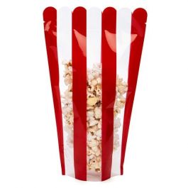 Stazakken Popcorn zak 16.5x10.2x26.7cm (100 stuks) [SP4P]