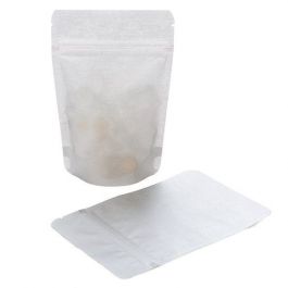 Stazakken Rijstpapier Zilver 17,1x8,9x28,6cm | 340 gram (100 stuks) [ZBGR4SS]