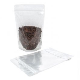 Stazakken Rijstpapier Transparant/Zilver 14,9x8,9x23,2cm | 312 gram (100 stuks) [ZBGR7SC]