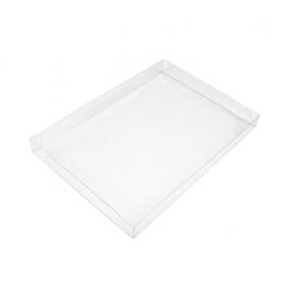 Deksel Vouwbaar Kristalhelder 12,5x1,6x17,3cm (25 stuks) [BT2]