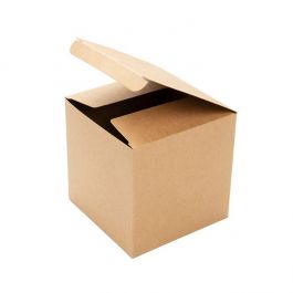 Kraft doosjes 10,2x10,2x10,2cm Pop & Lock (25 Stuks) [PLB56K]