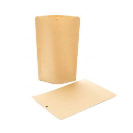 Stazakken Kraft Composteerbaar 14,9x8,9x23,2cm zonder Gripsluiting | 312 gram (100 stuks) [SUPEK7]