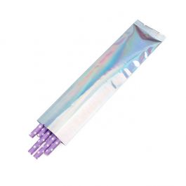 Plastic Zakken Holographic 5,1x20,3 cm (25 Stuks) [SVP28H]