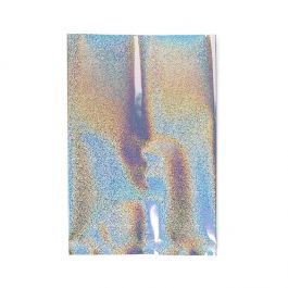 Plastic Zakken Glitter Holografisch 10,2x15,2 cm Sealbaar d.m.v warmte (25 stuks) [SVP46HG]