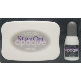 Inktkussen Stazon + Navulling, Soft lilac (1 st) [SZ-000-107]