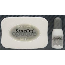 Inktkussen Stazon + Navulling, Mist gray (1 st) [SZ-000-181]