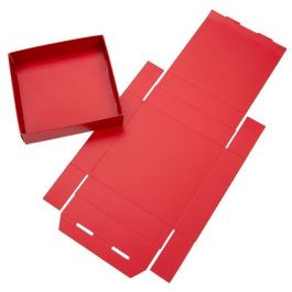 Rode Kraftdoosjes Bodem 10,5x2,5x10,8cm (25 stuks) [RD99]
