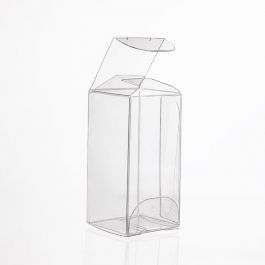 Plastic Doosjes 3,8x3,8x7,6cm Kristalhelder (50 stuks) [VB292]