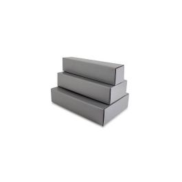 Wijnflesdozen 16x8x36cm Zilver (50 st.) [FP-VWL004]