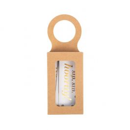 Kraft Doosje Met Hanger 5,5x3x10 cm (25 stuks) [FS357]