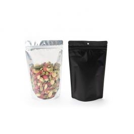 Stazakken transparant/gemetalliseerd 17x9x28.5 cm (100 stuks)