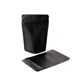 Stazakken Mat Zwart 10x6x15cm | 57 gram (100 stuks) [ZBGM2MB]