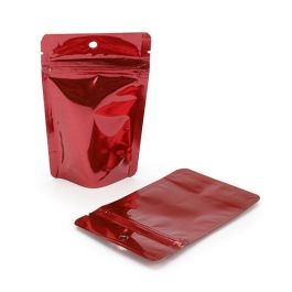 Stazakken Rood 8x5x13cm | 28 gram met rond ophanggat (100 stuks) [ZBGM1RH]