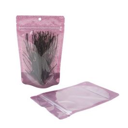 Stazakken Rijstpapier Transparant/Paars 13x7,9x20,6cm | 113 gram (100 stuks) [ZBGR3HP]