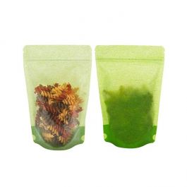 Stazakken rijstpapier/transparant 15x9x23 cm (100 stuks)