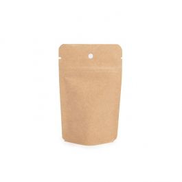 Stazakken Kraft 8x5x13cm | 28 gram met ophanggat (100 stuks) [ZBGW1KH]