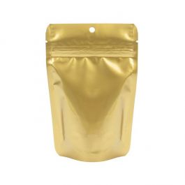 Stazakken Goud 10,2x6x15,2cm Met Ophanggat (100 Stuks) [ZBGM2GH]