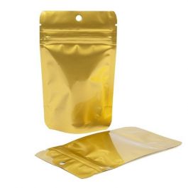 Stazakken Goud 8x5x13cm | 28 gram met rond ophanggat (100 stuks) [ZBGM1GH]